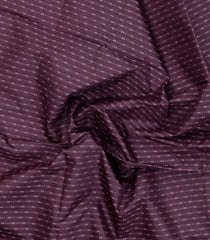 Brown Printed Tussar Silk Saree With Stripes-TU3369