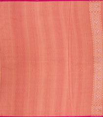 Red Handloom Organza Soft Silk Saree With Floral Motifs-SO4101