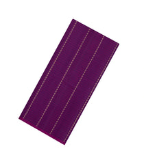 Purple Handloom Soft Silk Saree With Floral Stripes-SO4705