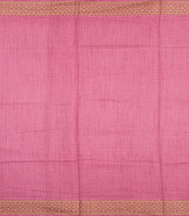 Baby Pink Printed Synthetic Dola Silk Saree With Zari Stripes & Border-SY0392