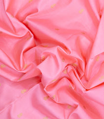Baby Pink Handloom Korvai Kanchipuram Silk Saree With Zari Buttas-KA16376