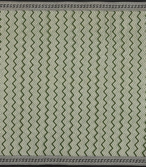 Green Printed Jaipur Cotton Saree With Floral Motifs-JC1664