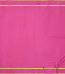 Bubblegum Pink Woven Mysore Silk Saree With Zari Border-MS3602