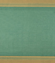 Green Woven Rasipuram Cotton Saree With Meena Buttas-RA2574
