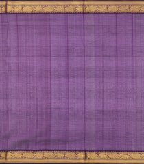 Multi Colour Blue Handloom Silk Cotton Saree With Checks & Zari Buttas-SC4614
