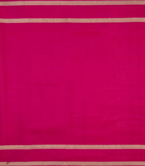 Hot Pink Woven Pure Silk Saree With Zari Buttas-KA15626