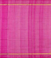 Mustard Handloom Silk Cotton Saree With Checks & Contrast Border-SC4746