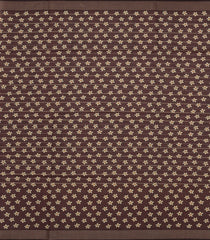 Lilac Woven Synthetic Dupion Saree With Stripes & Printed Motifs-BL4408