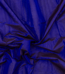 Violet Handloom 9 Yards Silk Cotton Saree With Contrast Border-SC4691