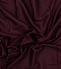 Dark Brown Woven Mysore Silk Saree With Zari Border-MS3433