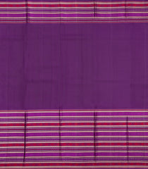Cardamom Green Handloom Korvai Kanchipuram Silk Saree With Contrast Border -KA15828