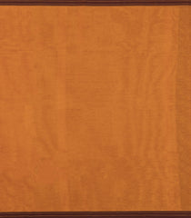 Peach Woven Rasipuram Cotton Sari With Buttas-RA2609