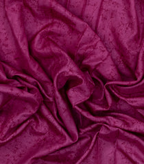 Magenta Printed Synthetics Dupion Saree With Abstract Motifs-BL5209