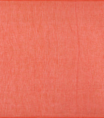 Red Printed Synthetic Linen Saree With Floral Motifs-SY0051