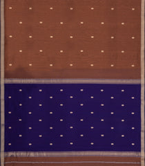 Oil Mustard Handloom Maheswari Silk Cotton Saree With Floral Buttas-SC4963