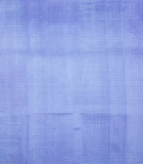 Steel Blue Woven Tussar Silk Saree With Checks & Dotted Motifs-TU3575