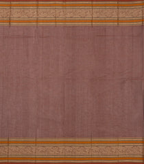 Maroon Handloom Kanchi Cotton Saree With Zari Buttas-KC1690