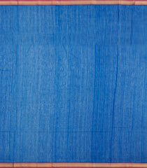 Blue Handloom Maheswari Silk Cotton Saree With Floral Buttas-SC4927