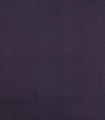 Dark Burgundy Printed Tussar Silk Saree With Stripes-TU3371