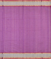Magenta Handloom Silk Cotton Saree With Zari Buttas & Contrast Border-SC4817