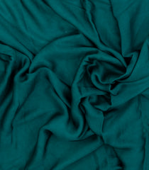 Teal Woven Pure Modal Silk Saree With Zari Pallu-PS0757