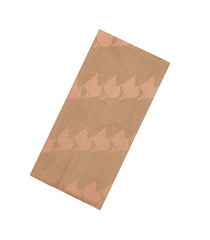 Beige Woven Art Dupion Saree With Leaf Motifs & Contrast Pallu-BL4946