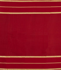 Bottle Green Woven Mysore Silk Saree With Buttas & Contrast Border-MS3459