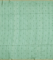 Taupe Printed Synthetic Tussar Silk Saree With Zari Border-SY0061