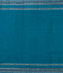 Taupe Handloom Korvai Kanchipuram Silk Saree With Silk Veldhari Stripes-KA15419