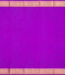 Purple Handloom Paithani Silk Saree With Floral Zari Motifs & Meena Pallu-PA1111