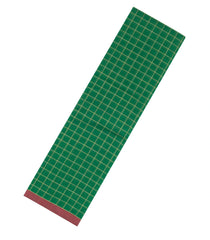 Green Handloom Kanchi Cotton Saree With Checks & Contrast Border-KC1559