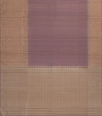 Dusty Pink Handloom Soft Silk Saree With Contrast Border-SO4558