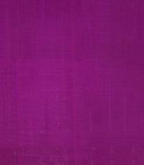 Magenta Handloom Korvai Kanchipuram Silk Saree With Silk Checks-KA15862