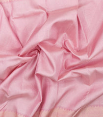 Baby Pink Handloom Kanchipuram Silk Saree With Dotted Zari Motifs-KA16606