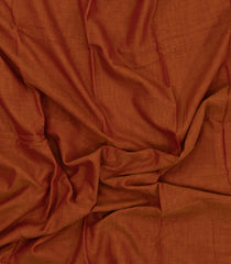 Orange Woven Chirala Cotton Saree With Contrast Border-CR1411