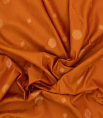 Oil Mustard Handloom Soft Silk Saree With Floral Motifs & Contrast Pallu-SO4345