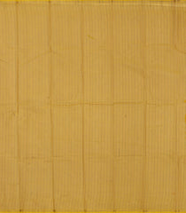 Mustard Woven Rasipuram Cotton Saree With Stripes & Buttas-RA2658