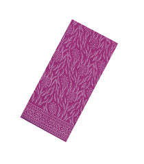 Pink Printed Jaipur Cotton Saree With Floral Motifs-JC1875