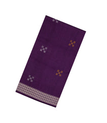 Lilac Woven Orissa Cotton Saree With Buttas-OR0879