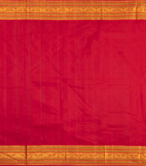 Yellow Handloom Korvai Kanchipuram Silk Saree With Silk Buttas-KA16366