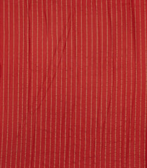 Red Woven Mysore Silk Saree With Floral Buttas-MS3344