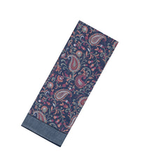 Dark Grey Printed Synthetic Linen Saree With Floral Motifs-SY0179