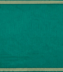 Turquoise Woven Art Dupion Saree With Printed Tie & Dye Motifs & Contrast Border-BL4981