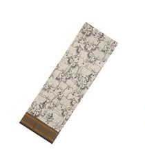 Cream Printed Kalamkari Cotton Saree With Zari Border-KAL1224