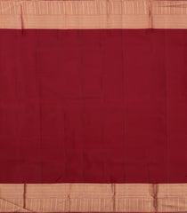 Orange Handloom Kanchipuram Silk Saree With Meena Floral Motifs-KA14752