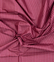 Chesnutt Pink Printed Tussar Silk Saree With Chevron Motifs-TU3360