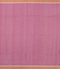 Magenta Handloom Bengal Cotton Saree With Stripes & Buttas-BG1701