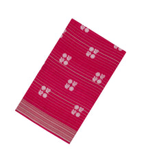 Red Printed Synthetics Dola Silk Saree With Zari Stripes-BL5192
