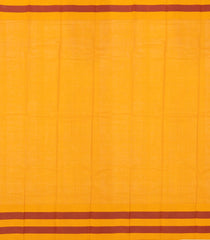 Crimson Handloom Rasipuram Cotton Saree With Contrast Checked Border-RA2436