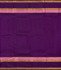 Mustard Handloom Korvai Kanchipuram Silk Saree With Floral Zari Stripes-KA16727
